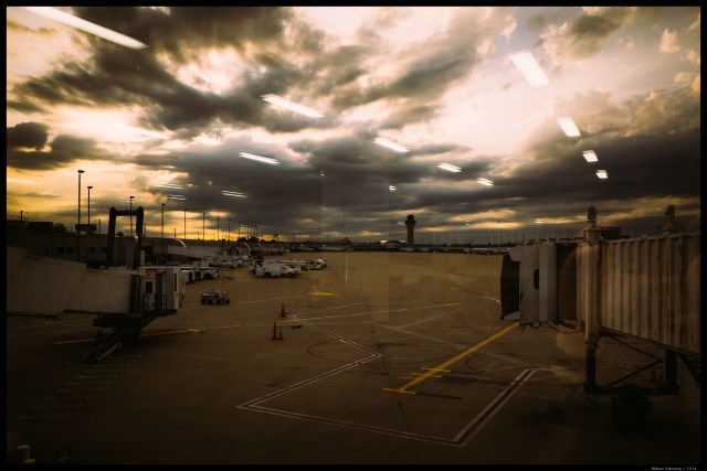 Sunset at the St. Louis Airport III
